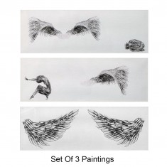 Sadia Jamal, 16 X 5.5, Mixed Media, Parwaz, AC-SJA-001